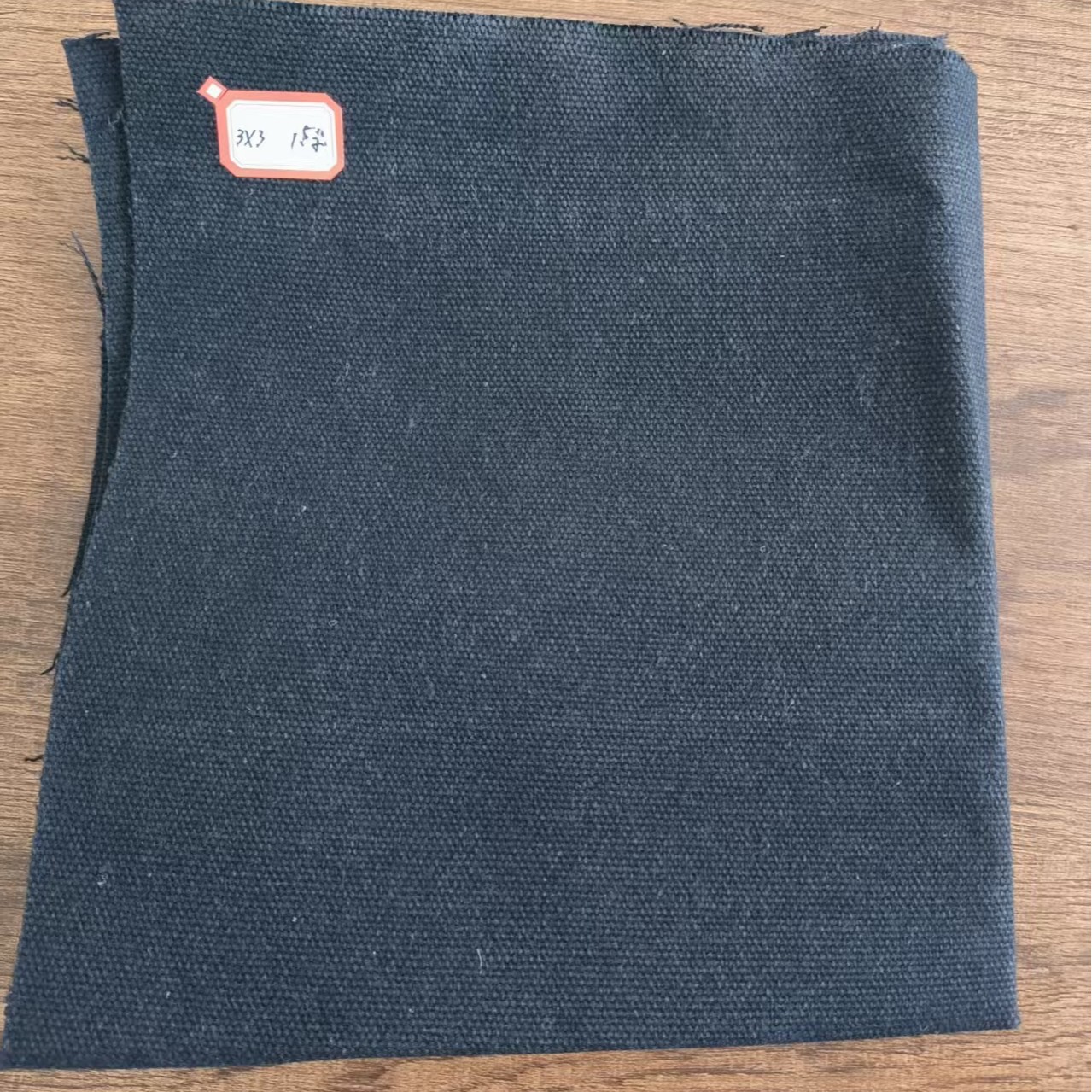 Thickened polyester cotton black 3*3 old canvas tent cloth sunscreen sunshade industrial cover tarpaulin plain black canvas