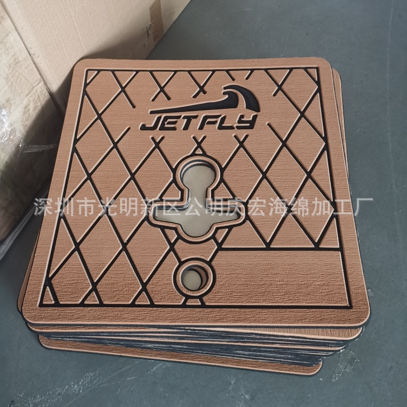 Customized Eva Boat Mat, Imitation Teak Floor Mat, High Hardness Eva Foam Protective Mat, Deck Rv Yacht Anti-Slip Mat