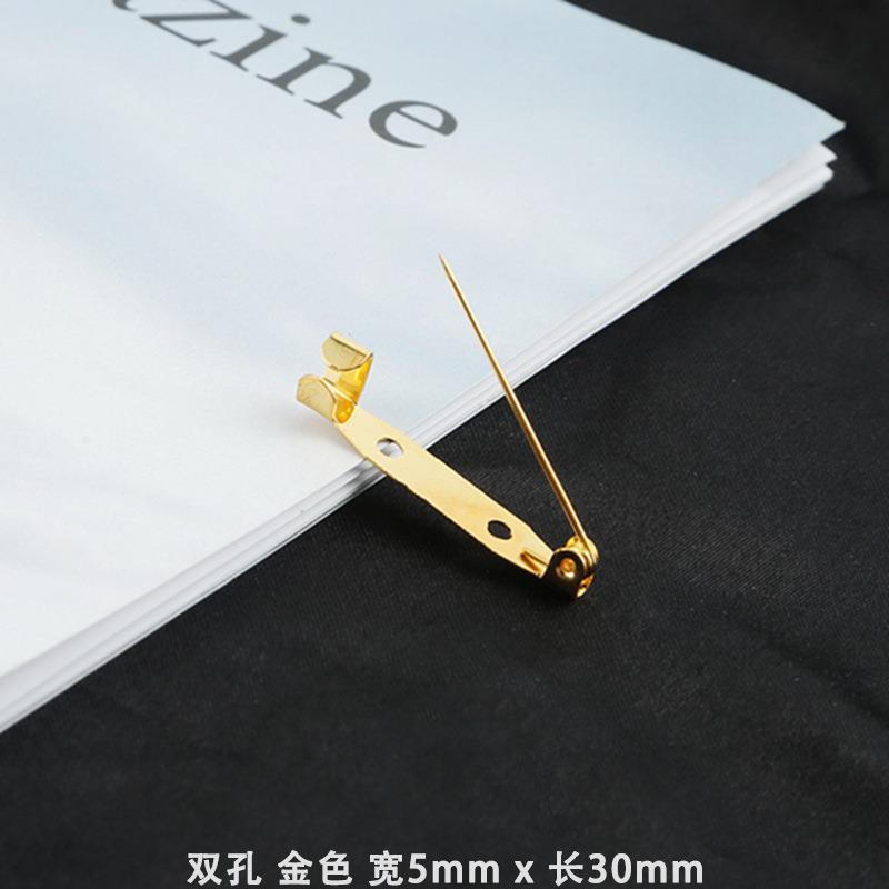 Picture of Cross-border Hot Sale High Quality Special Price Safety Badge Clothes Metal Simple Pin Brooch Handmade DIY Jewelry Accessories