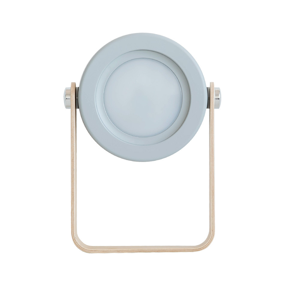 Picture of Creative wooden handle portable lantern lamp 3D folding eye protection stepless dimming telescopic table lamp home gift atmosphere lamp