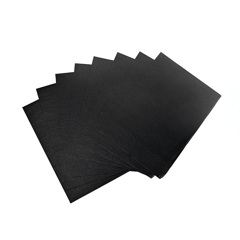 Picture of Dongguan All-Wood Pulp Black Double-Sided Copy Paper for Wine and Shoe Packaging, Solid Color Soft Filling Paper, Sydney Paper, Printable