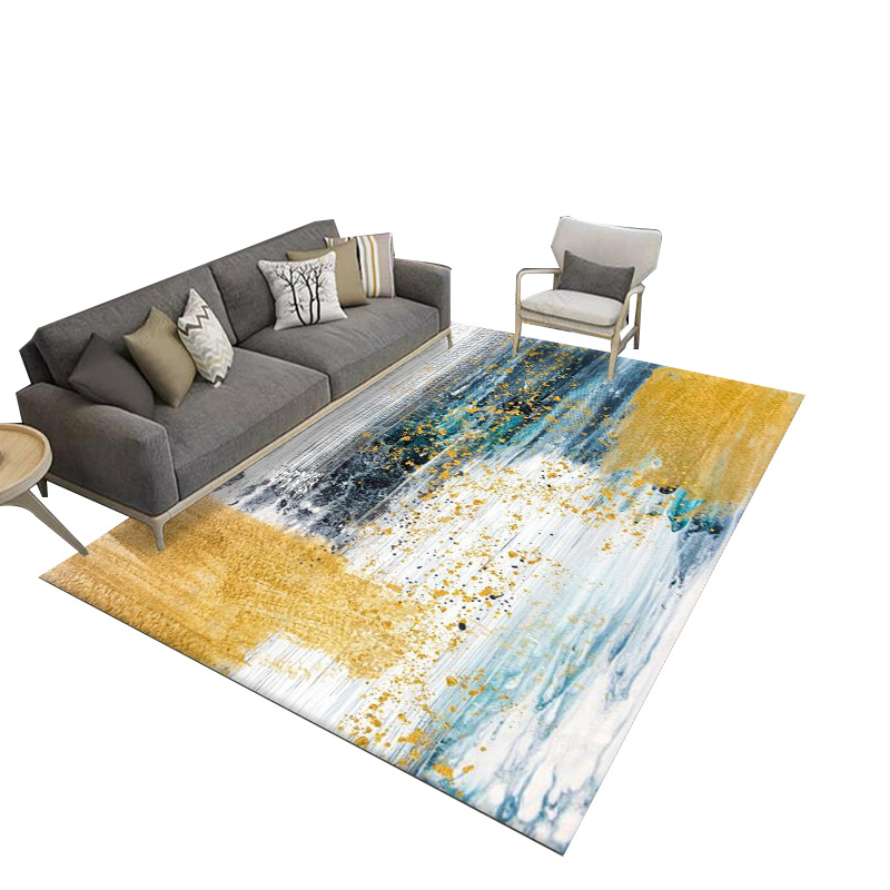 Picture of Home Carpet Simple Nordic ins Style Office Carpet Full Bed Floor Mat Bedroom Living Room Carpet Floor Mat