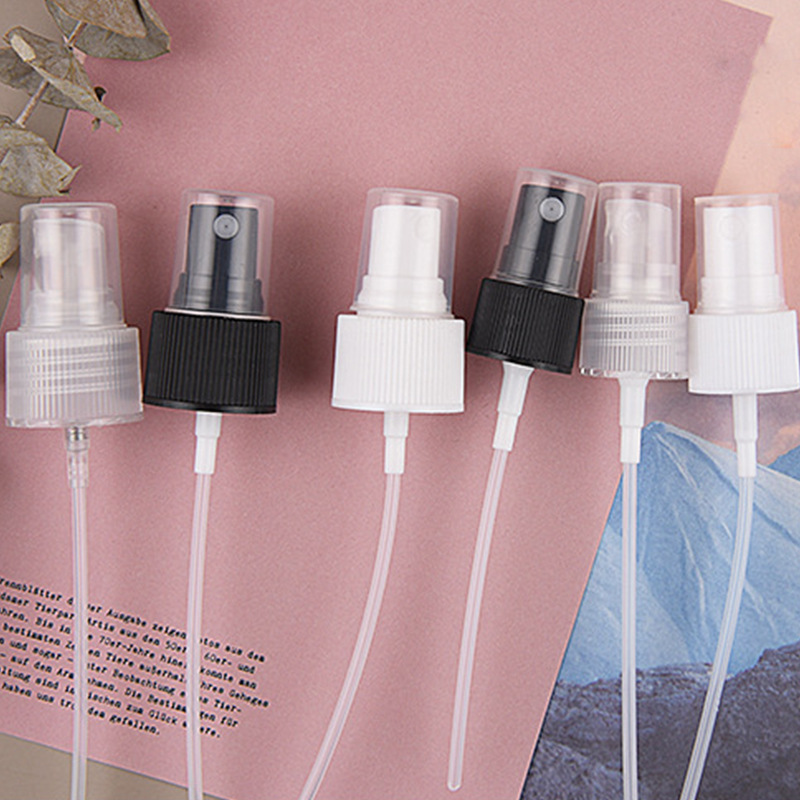 Picture of 18R20 Caliber 24 Teeth Separate Head Plastic Flip Cover Screw Cap Aluminum Cap Lotion Pump Oil Pump Spiral Pump Spray Head