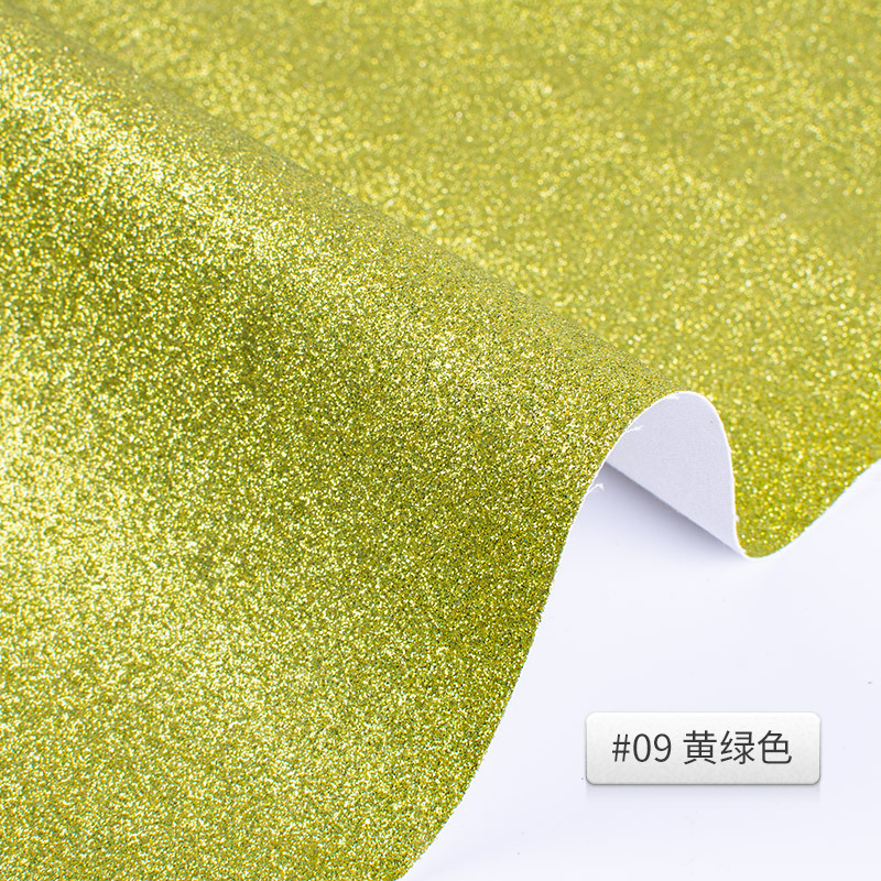 Picture of Glitter Cloth Pu Leather Fabric Glitter Christmas Glitter Sequin Textile Leather Glitter Clothing Accessories