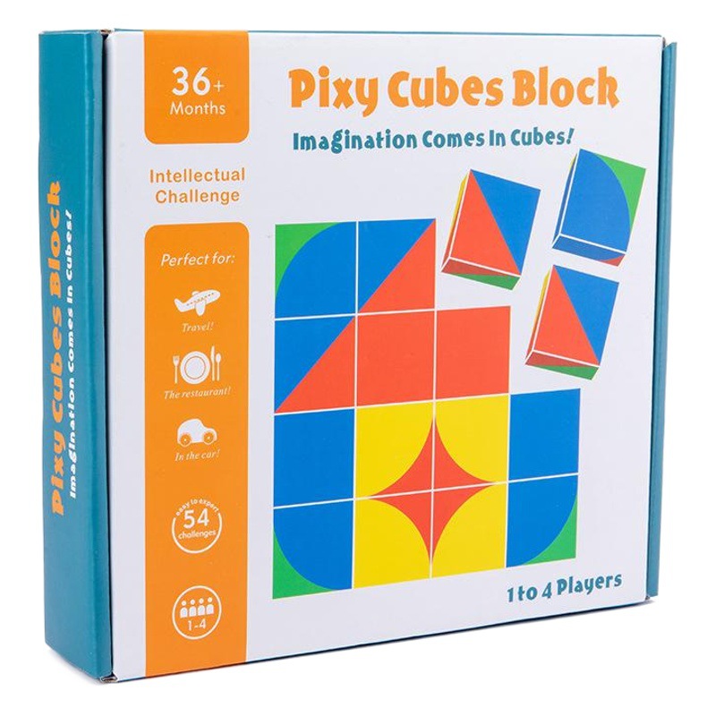 Cube space logical thinking training intelligence development building blocks toys early childhood educational creative puzzle