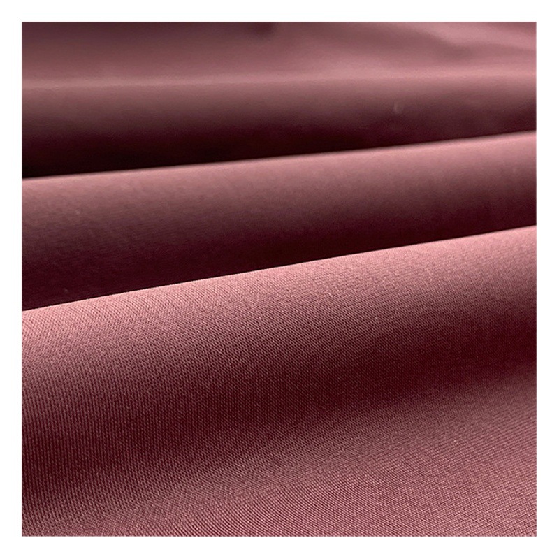 Warp knitted nylon double warp flat ice silk casual casual sports fabric knitted nylon Lycra stretch fabric
