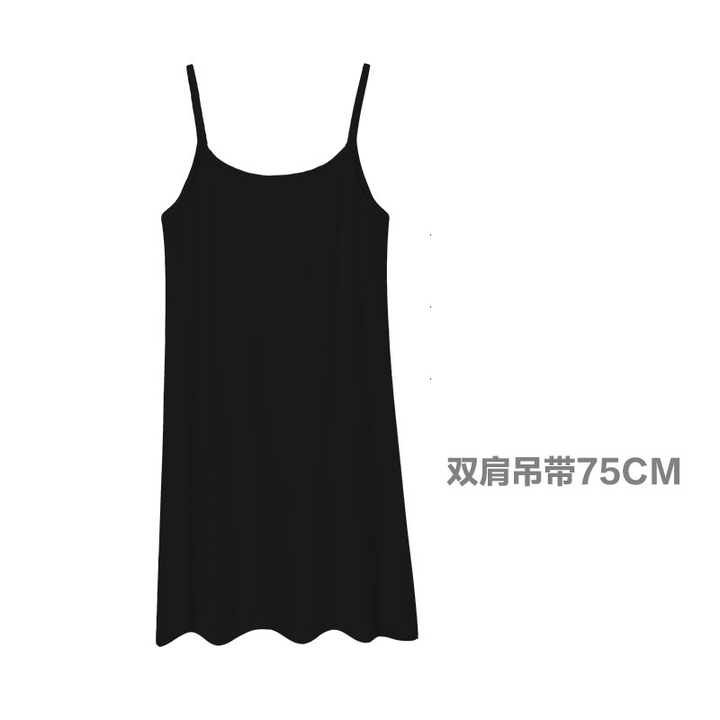 Picture of Camisole women's summer student bottoming shirt Women's slim fit all-match off-neck small camisole women's solid color factory direct sales