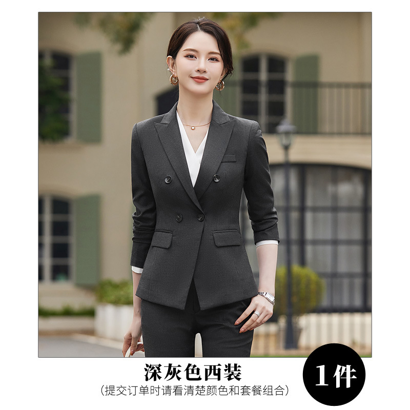 Picture of Interview Suit suit Women Formal Occasion Formal Dress College Students Civil Servant Professional Suit Work Clothes 2024 Spring and Autumn