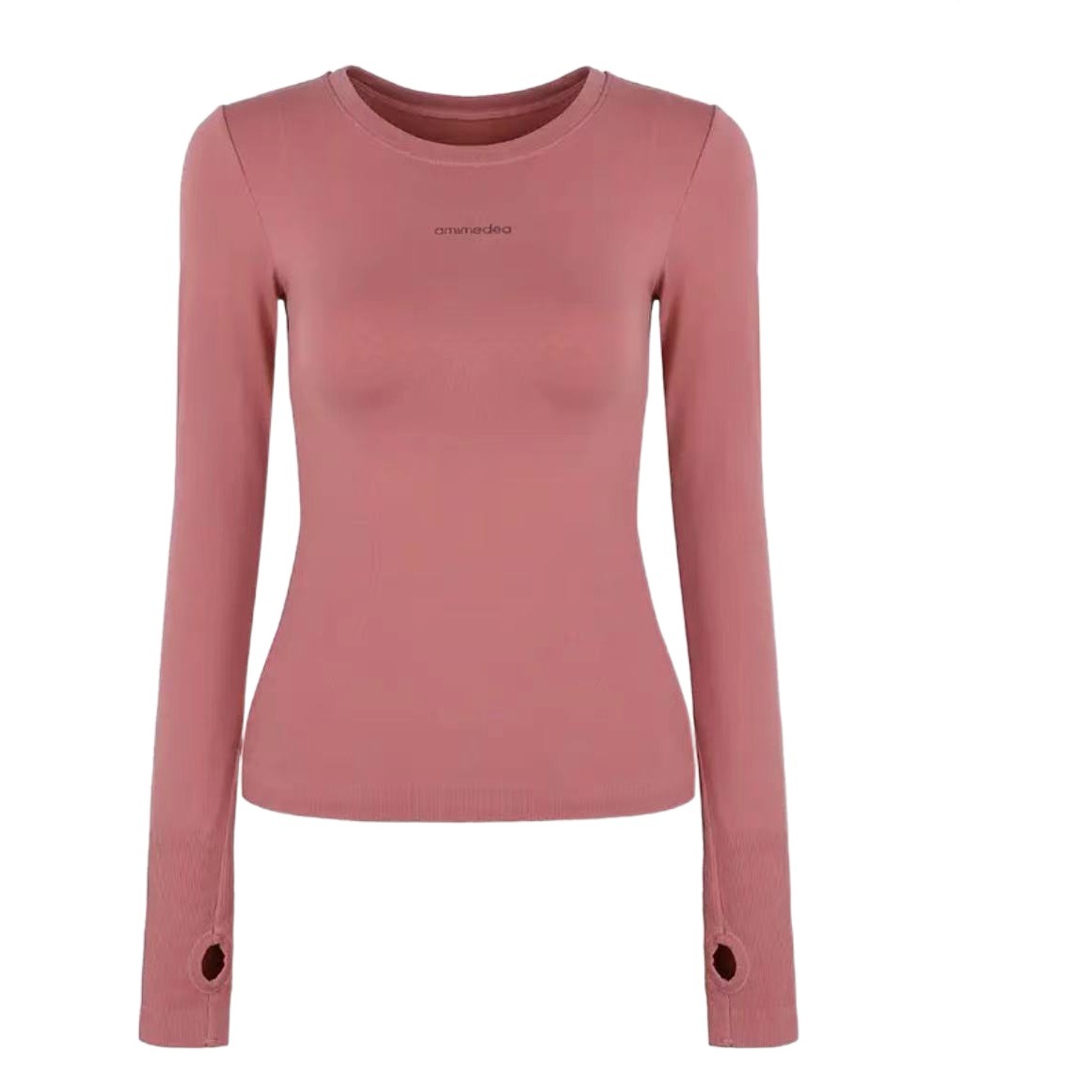 Magpie Ang New Fitness Suit Women's Tight-fit Sports Long-sleeved Breathable Elastic Top Quick-drying T-shirt Running Yoga Suit