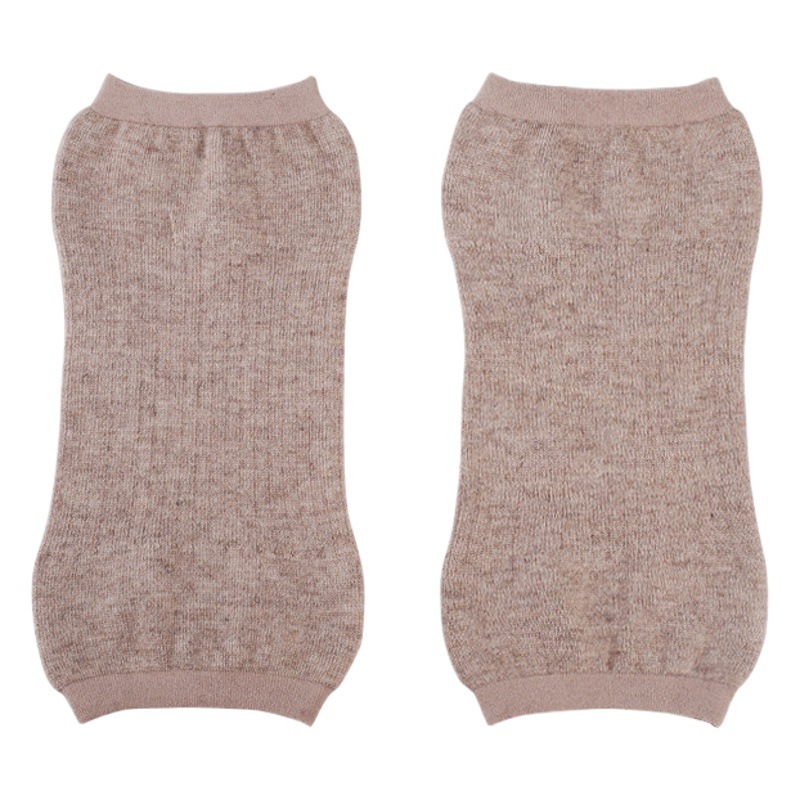 Short thin knitted wool knee pads wholesale warm air conditioning House knee pads protective joint air conditioning room seamless knee