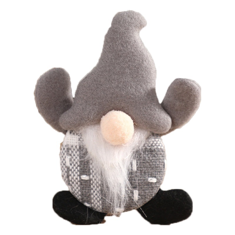 Amazon's New Christmas Decoration Supplies Christmas Tree Pendants Faceless Doll Ornaments Gnome Doll Mini Tree Hangings