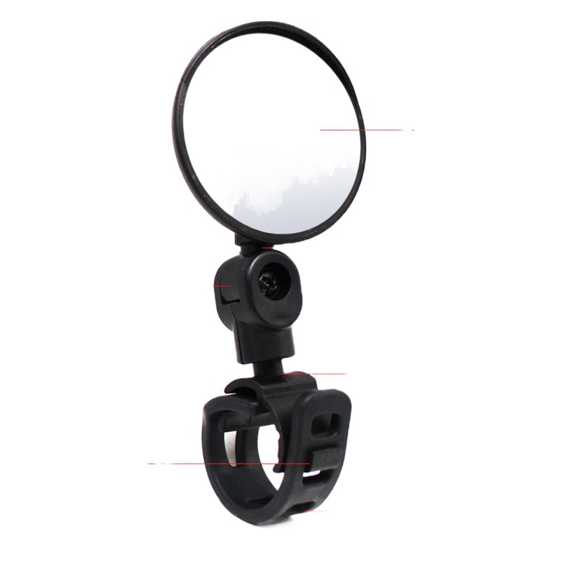 Picture of Universal Bicycle Rearview Mirror 360 ° Rotatable Wide-Angle Convex Mirror Mountain Bike Reversing Mirror Bicycle Equipment