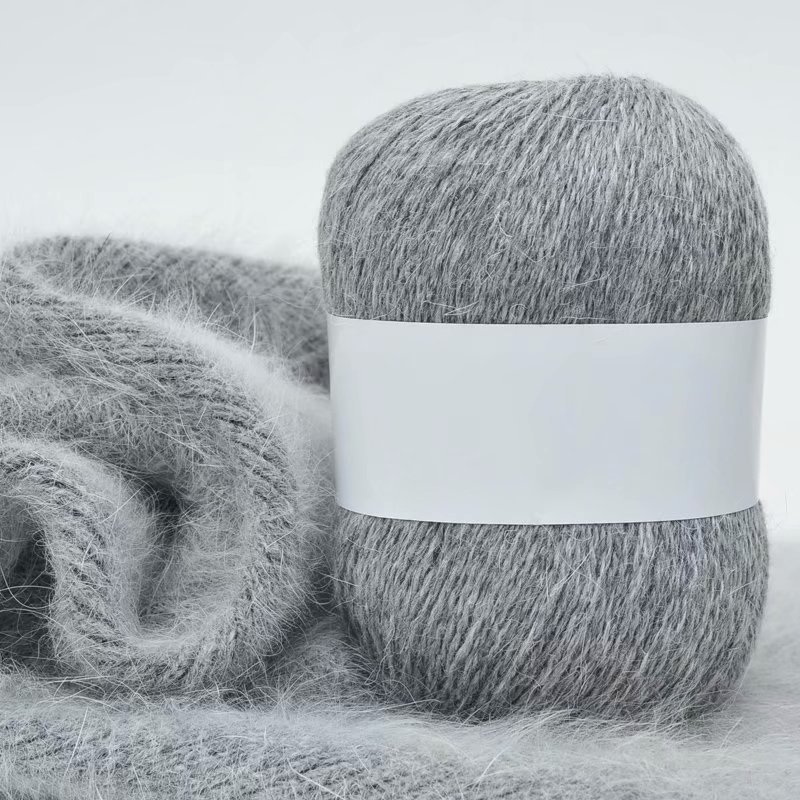 Lanxin mink velvet hand-woven line in the thick Dai mink velvet cashmere companion wool clearance inventory processing wholesale