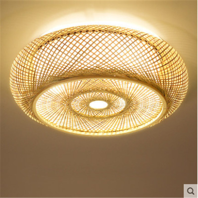 Japanese Ceiling Lamp Chandelier Bamboo Lamp Living Room Dining Room Bamboo Creative Tea Room Homestay Bedroom Bamboo Chandelier Bamboo Art