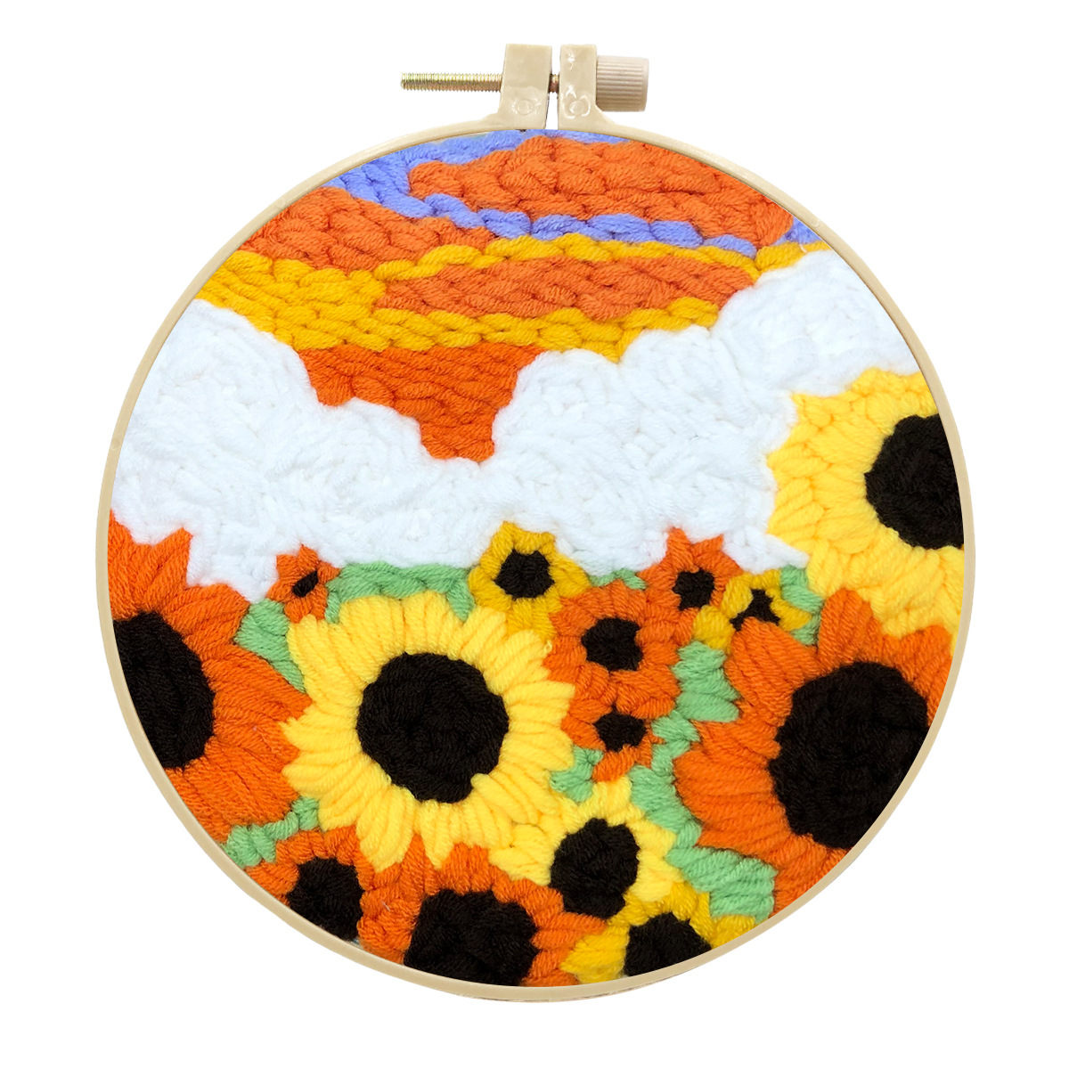 Original Poke Embroidery New Handmade DIY Embroidery Landscape Embroidery Material Bag Beginner Diy Material Bag