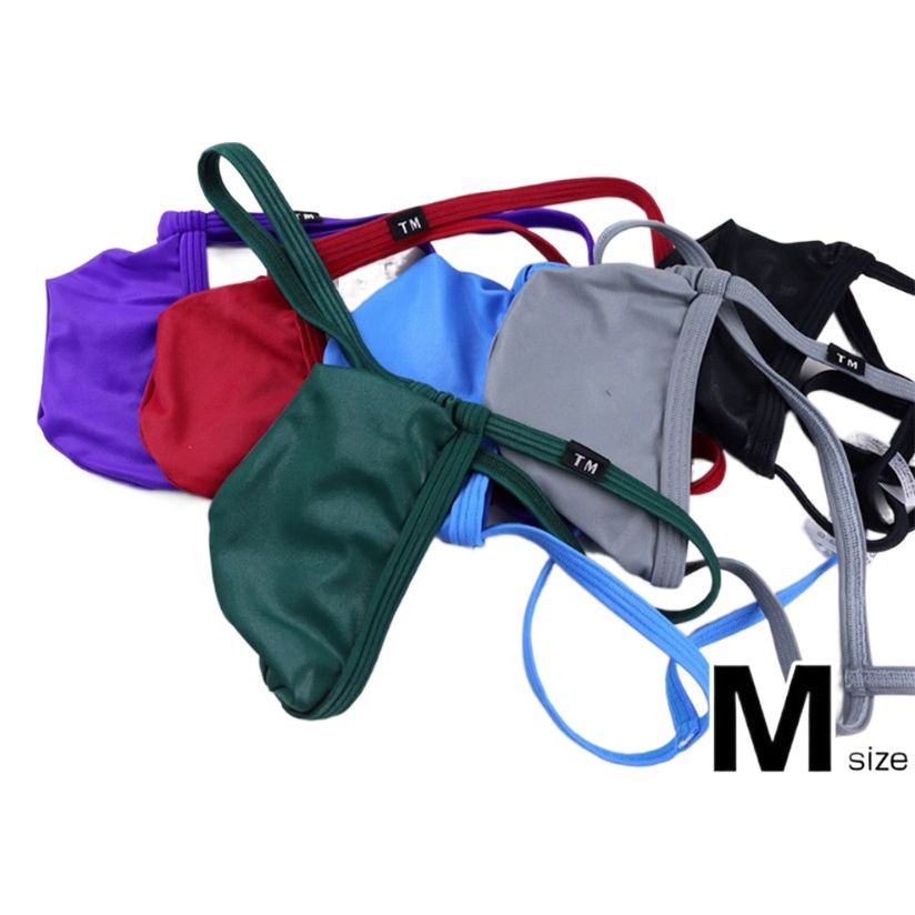 New Men's sexy big bag thong breathable silky low waist four seasons can wear large stretch T pants wholesale