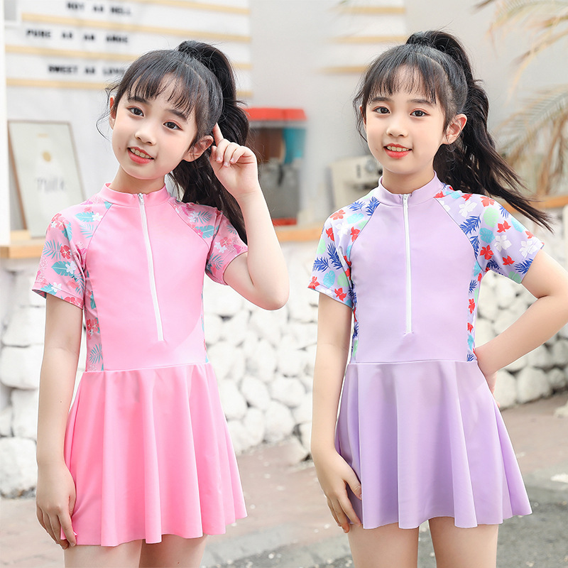 Picture of Children's Swimwear Girls Split Summer Girls' Swimwear Cute Princess Baby Small Medium Large Children's Swimwear Wholesale