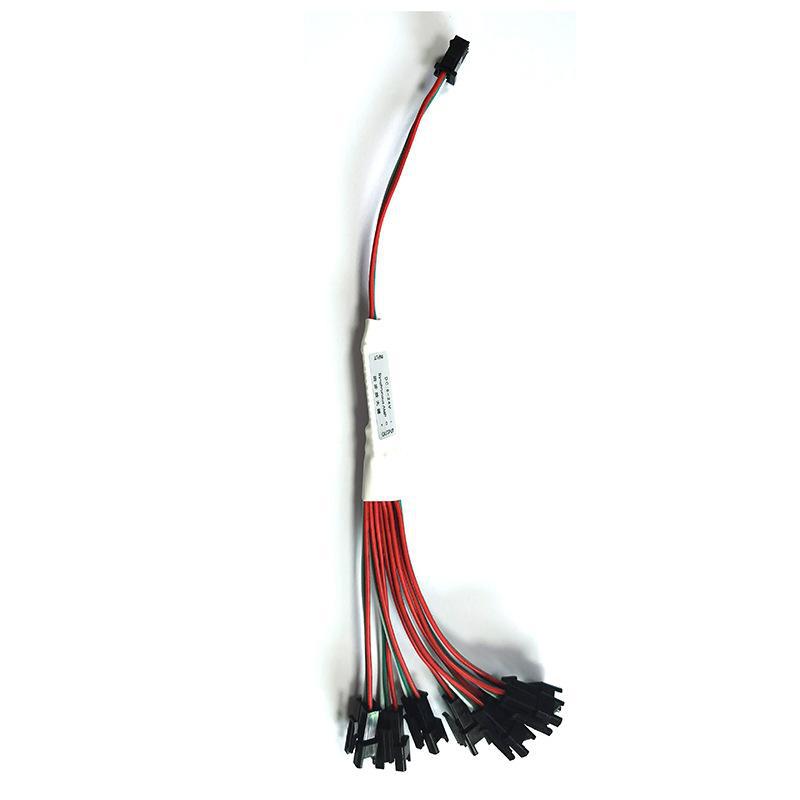 Picture of SP901E Phantom Lights with SPI Amplifier Multi-Channel Flow Back-flow Racing Synchronous Full-color Signal Expansion Sub-control