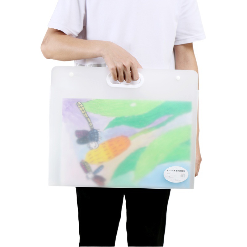 A3 Satchel Thickeneded Drawing Storage Bag 8K Kidsren's Art Collection Collection 4K Poster Design Collection Album