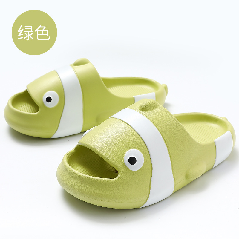Picture of Slip-on Slippers Women's Summer Indoor Home Thick Bottom Household Bathroom Bath Non-slip Slippers Men's Wholesale