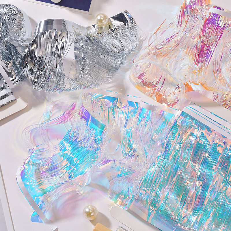 Flower Love Tanabata Magic Color Streamer Jellyfish Small Fragrant Wind Decoration Wrap Flower Paper Valentine's Day Flower Packaging Materials