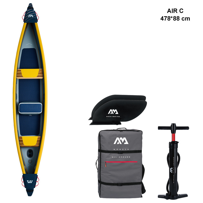 Picture of AquaMarina Tomahawk Tomahawk Single Double Triple AIR-C Inflatable Canoe Kayak