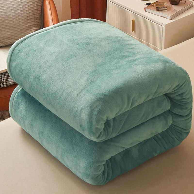 Picture of Jieliya cloud mink blanket nap blanket flannel bed sheet blanket