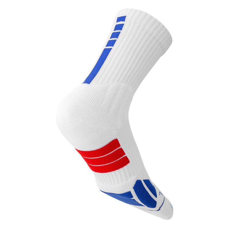 Sport's House Men's Mid-High Anti-Slip and Deodorant Basketball Socks Actual Elite Sports Socks