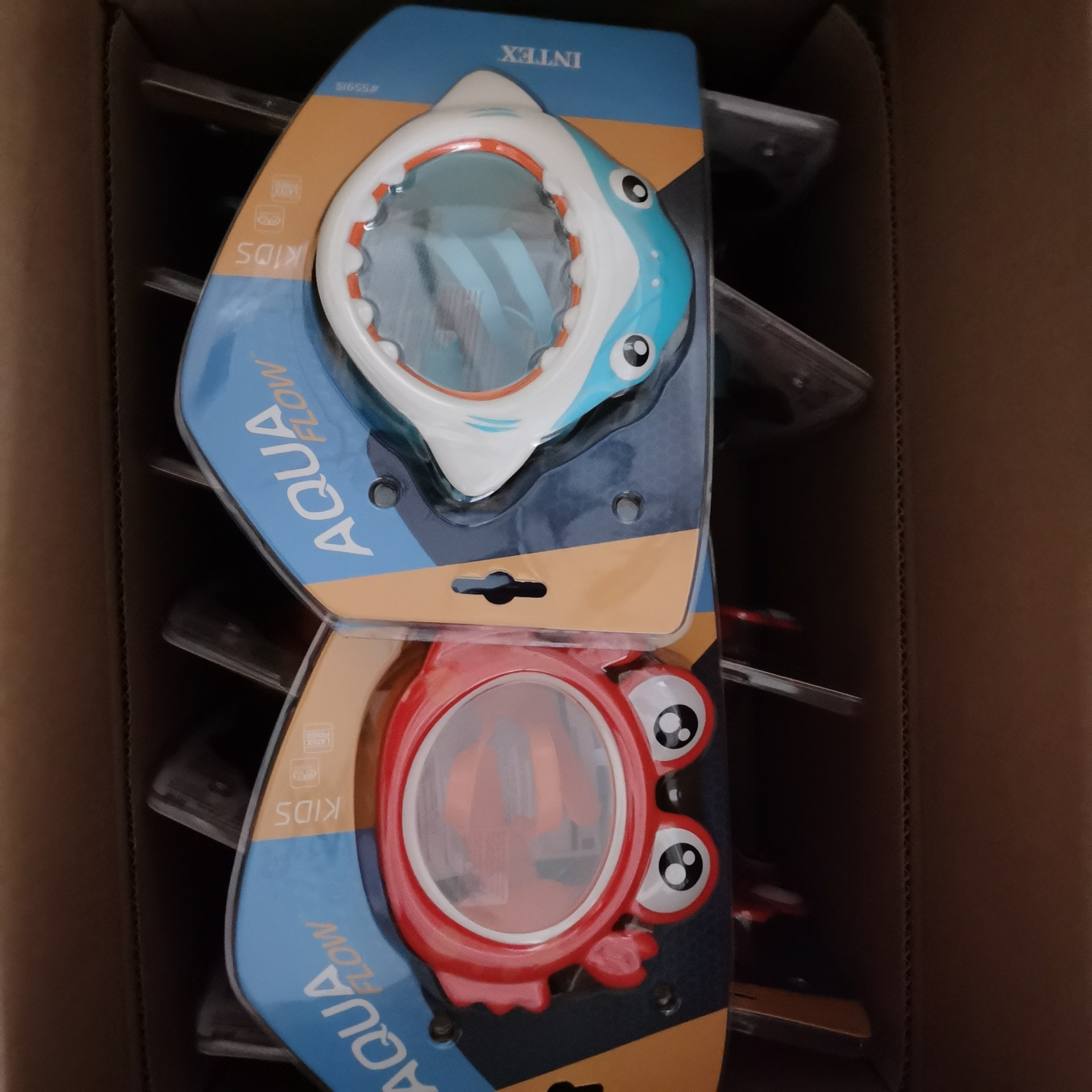 INTEX wholesale 55915 crab shark children animal swimming goggles kids diving glasses swimming goggles