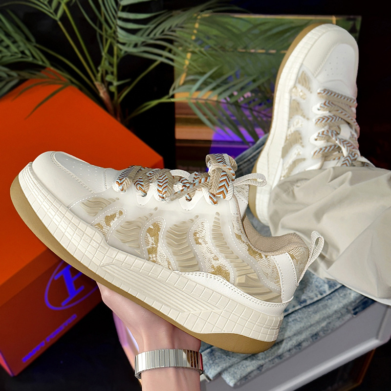 Niche Design Bread Shoes Men's Casual New National Fashion Brand Torre Shoes Skate Shoes Live Cross-border New Men's Shoes
