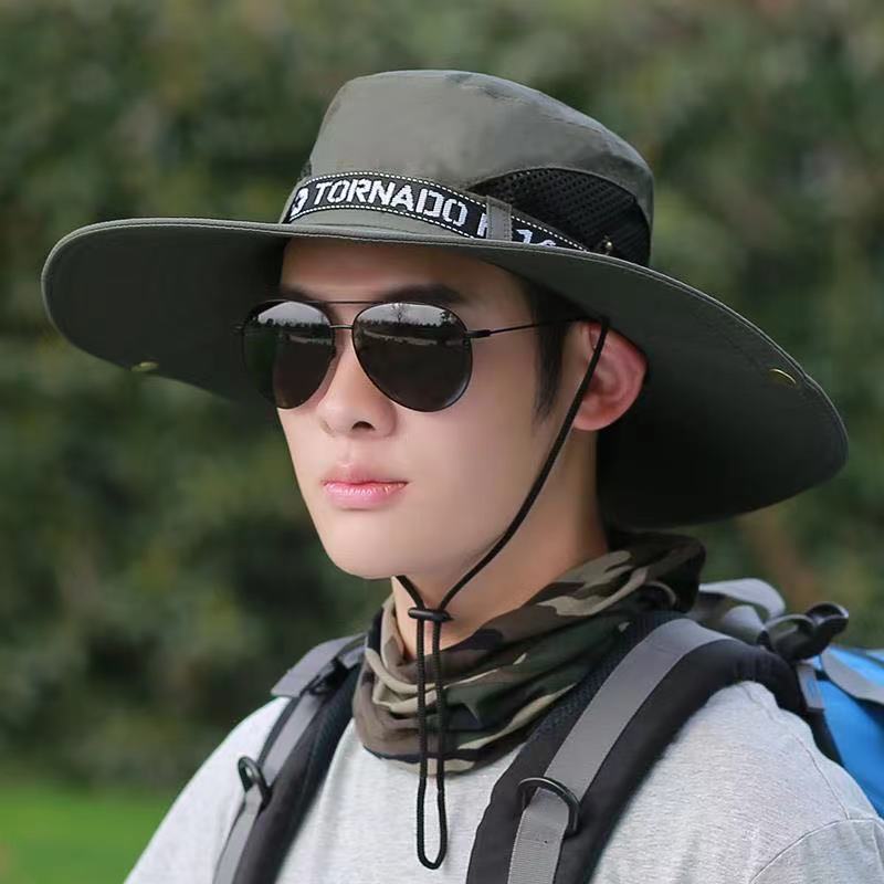 12cm hat outdoor fishing climbing hat Beach Hat sun hat men's summer sun hat spring and summer fisherman hat
