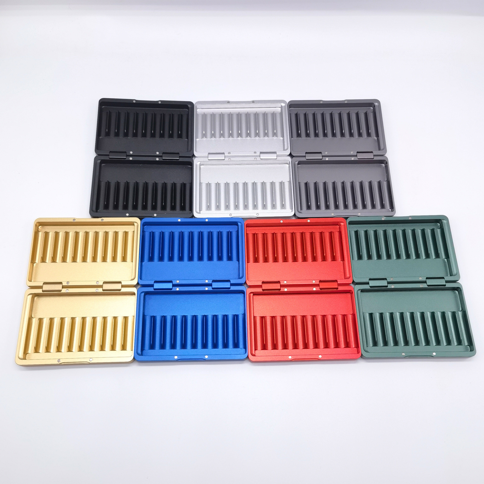 For iqo ilum one aluminum alloy cigarette case 20 Pack 3duo moisture-proof magnetic storage box in stock wholesale