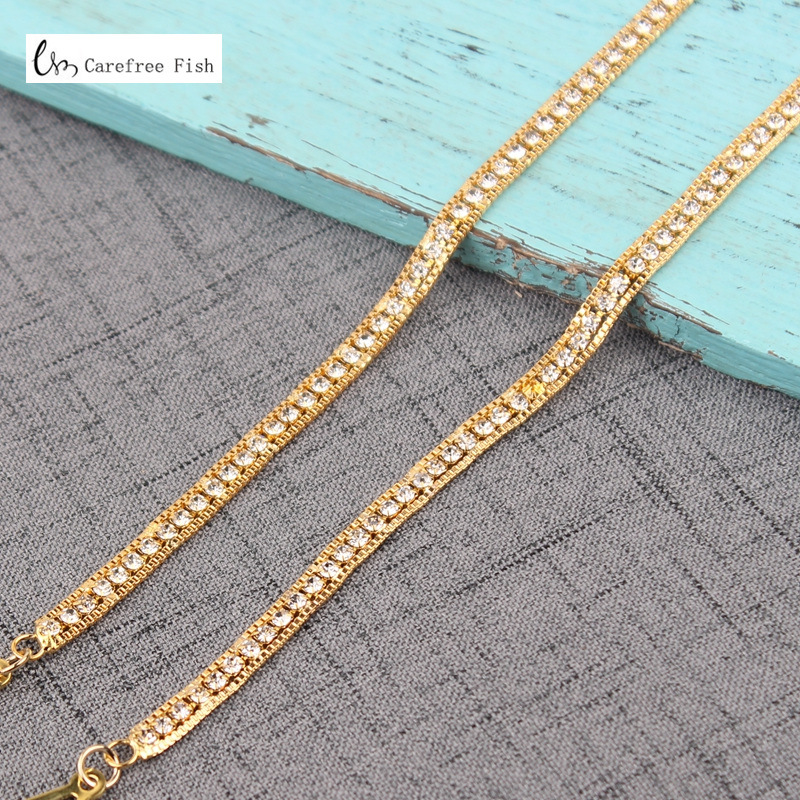 Picture of [Manufacturer Wholesale] Bridal Clothing Accessories Single Double Three Drainage Diamond Pearl Underwear Adjustable Bra Invisible Shoulder Straps