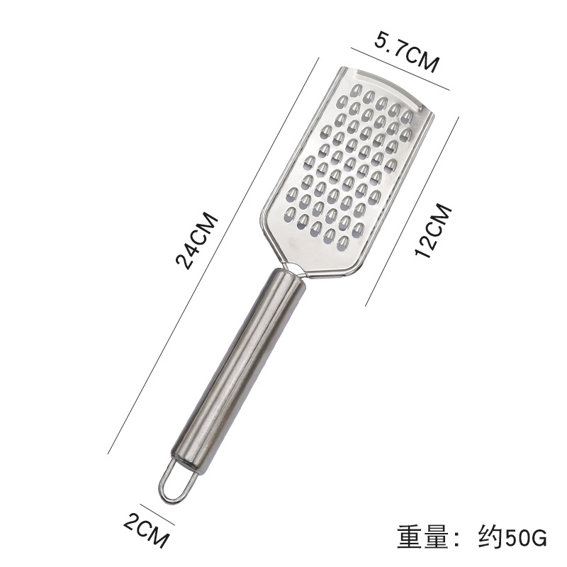 Picture of Stainless steel cheese grater multi-function jelly grater radish potato grater vegetable and fruit grater flat cheese grater