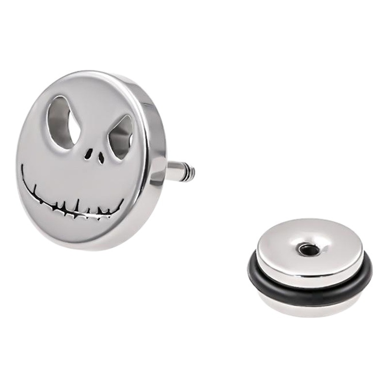 Korean fashion explosions pumpkin ghost head earrings fashion personality stainless steel earrings ear jewelry cross-border explosions