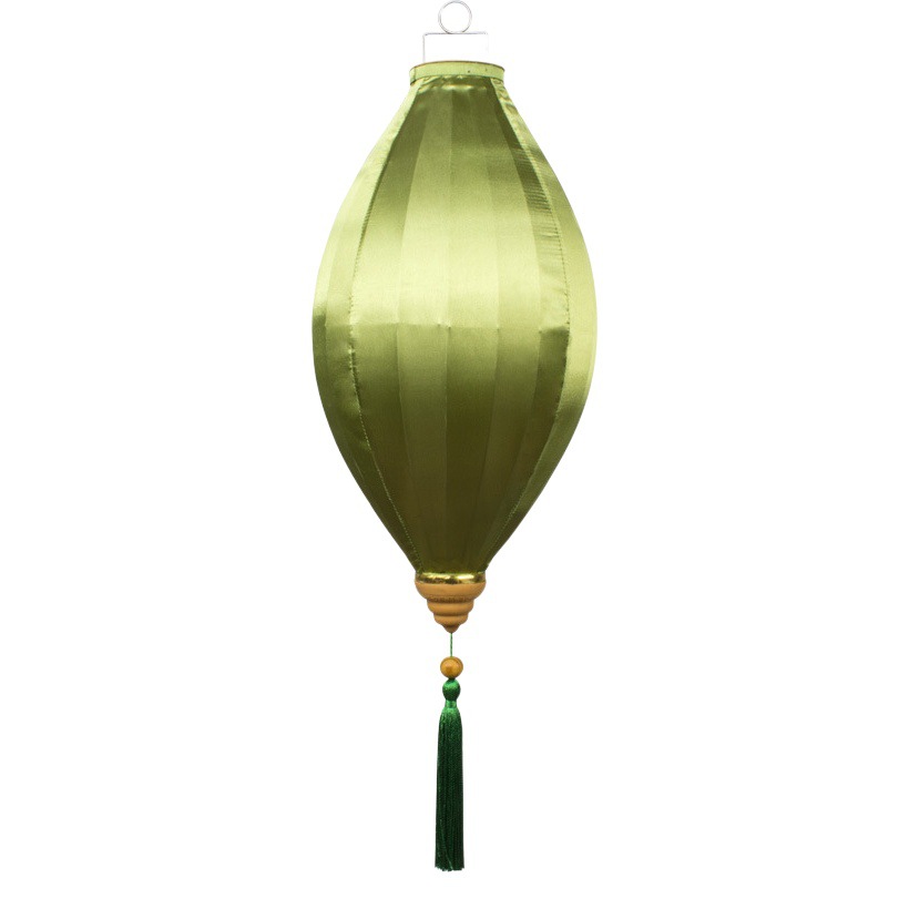 Picture of New Chinese style fabric olive lantern National Day wedding palace lantern waterproof Vietnamese lantern outdoor antique decorative lantern