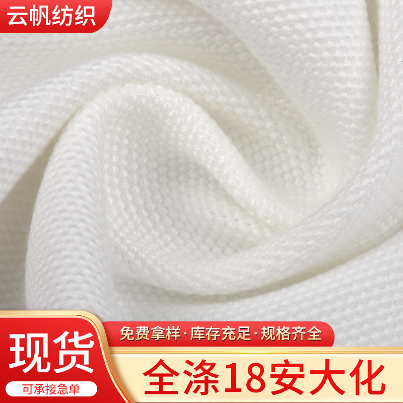 Ready Supply of Full Polyester Canvas Polyester Coarse Grain Canvas Polyester 18A Large Fabric for Handbags, Luggage and Shoe Materials