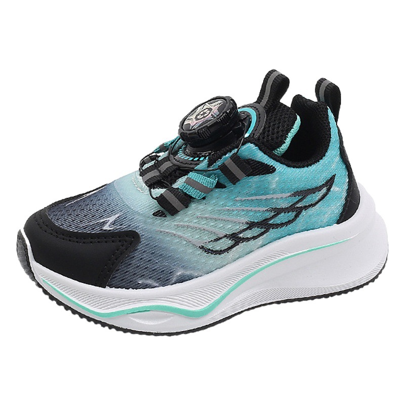 Children's knob shoes 2024 spring new baby girls' shoes Children's breathable running shoes boys' casual shoes sneaker