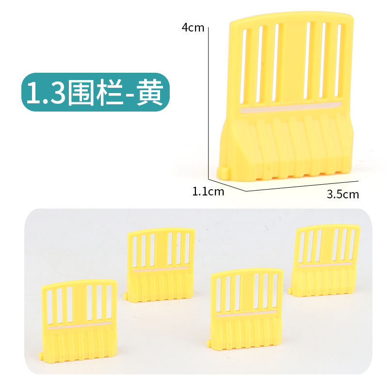Picture of Cross-border miniature model children's teaching cognitive toys road traffic parking lot roadblock simulation props