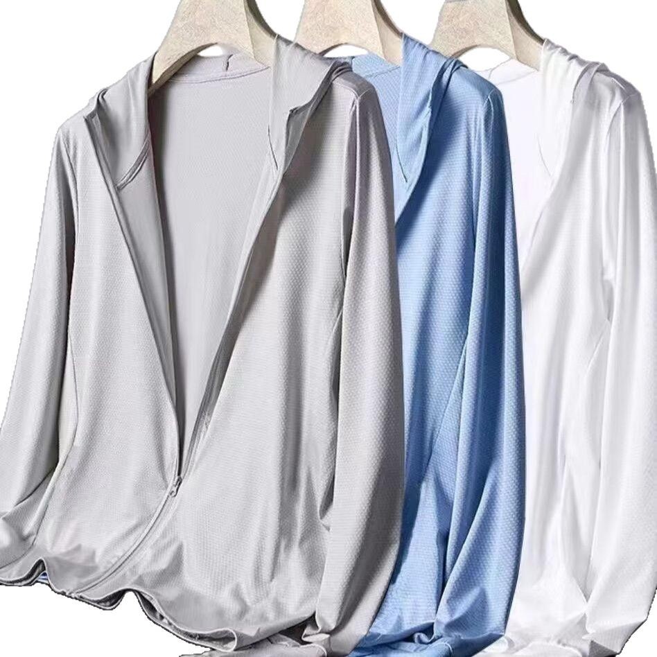 Picture of Sun Protection Clothing for Women in Summer, Thin, Quick-Drying, Breathable Ice Silk, Anti-Uv, Loose, Plus Size Sun Protection Clothing, Sports Jacket