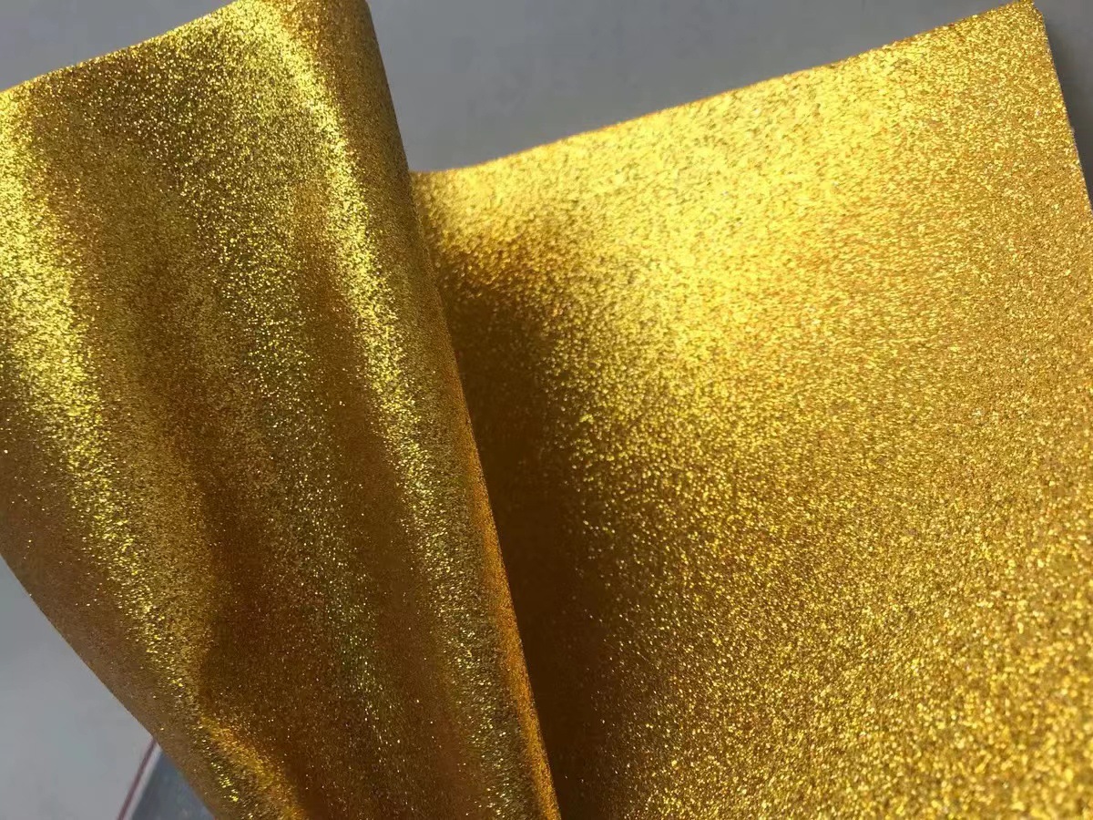 Picture of Pu Leather Greta Glitter Glitter Cloth Glitter Gold Powder Silver Powder Bright Cloth Gradient Chen Rainbow Lili Factory