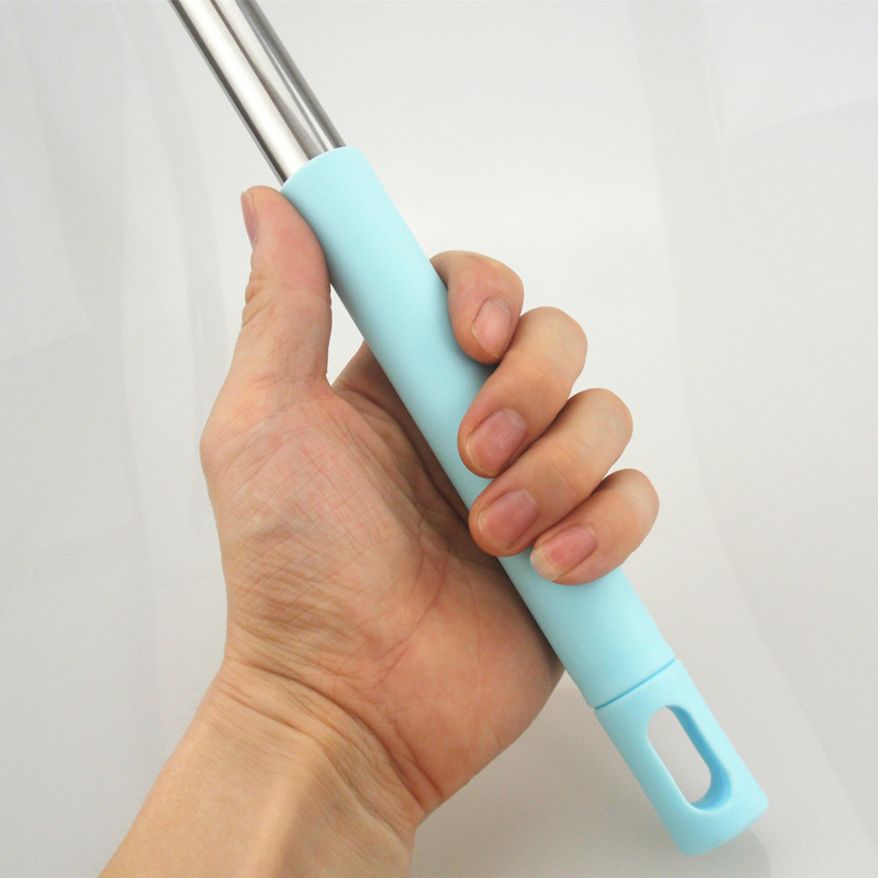 Broom Handle 19 Tube Extended 16 Plastic Dustpan Handle 22mm Thickeneded Can Hang 14 Broom Mop Pole Accessories
