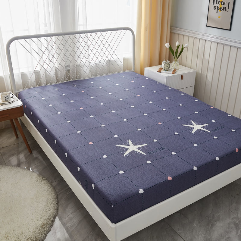 Picture of Printed Fitted Bed Sheets, Simmons Protective Dust Cover, All-Inclusive Elastic Bed Cover, No Pilling, No Shrinkage