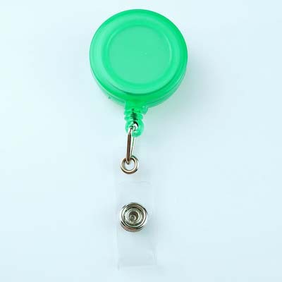 Picture of Easy pull buckle retractable buckle key chain tag hanging rope easy pull ID buckle anti-lost device round badge ID buckle household