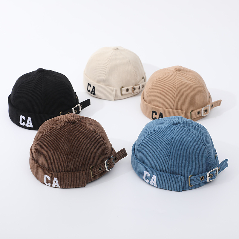 Baby Landlord Hat for Boys and Girls, Spring & Fall Thin Style, Handsome Sun Protection Melon Skin Hat, Kidsren Going Out, Fashionable Sunshade Hat