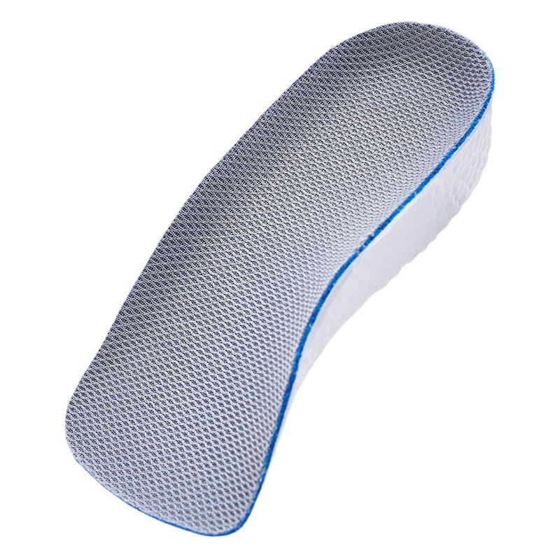 Arch support Inner height increasing insole artifact men and women invisible soft bottom breathable sports shock absorption not tired feet half pad summer