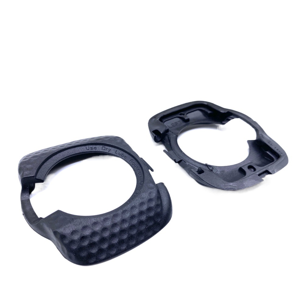Speedplay Lollipop Lock Pedal Protective Cover Set, Yellow and Black, Non-Slip, No Disassembly Required
