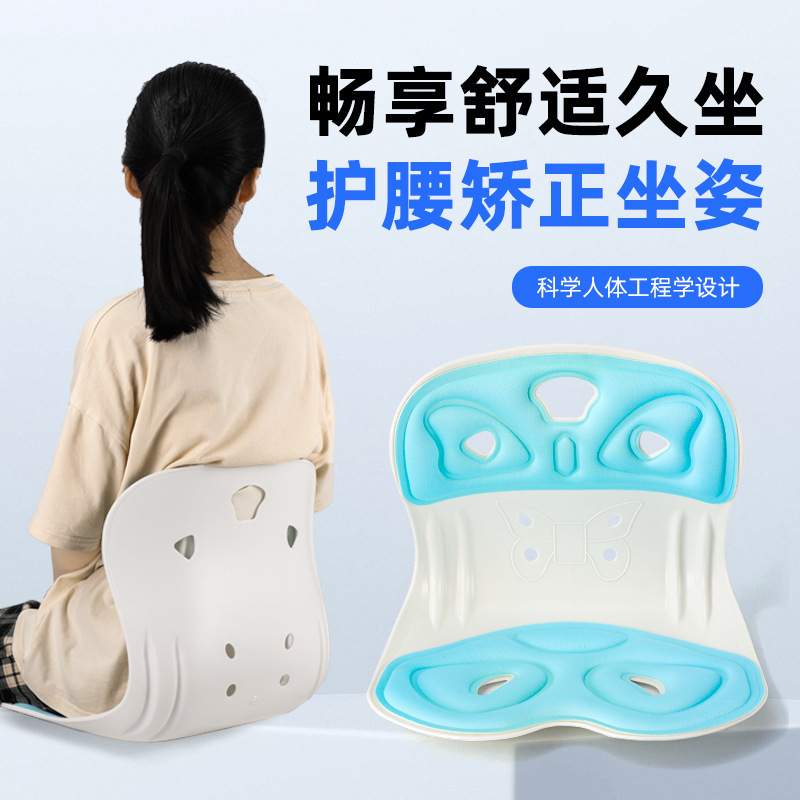 Cross-border office study waist back cushion sedentary not tired artifact adult decompression sitting posture correction cushion wholesale