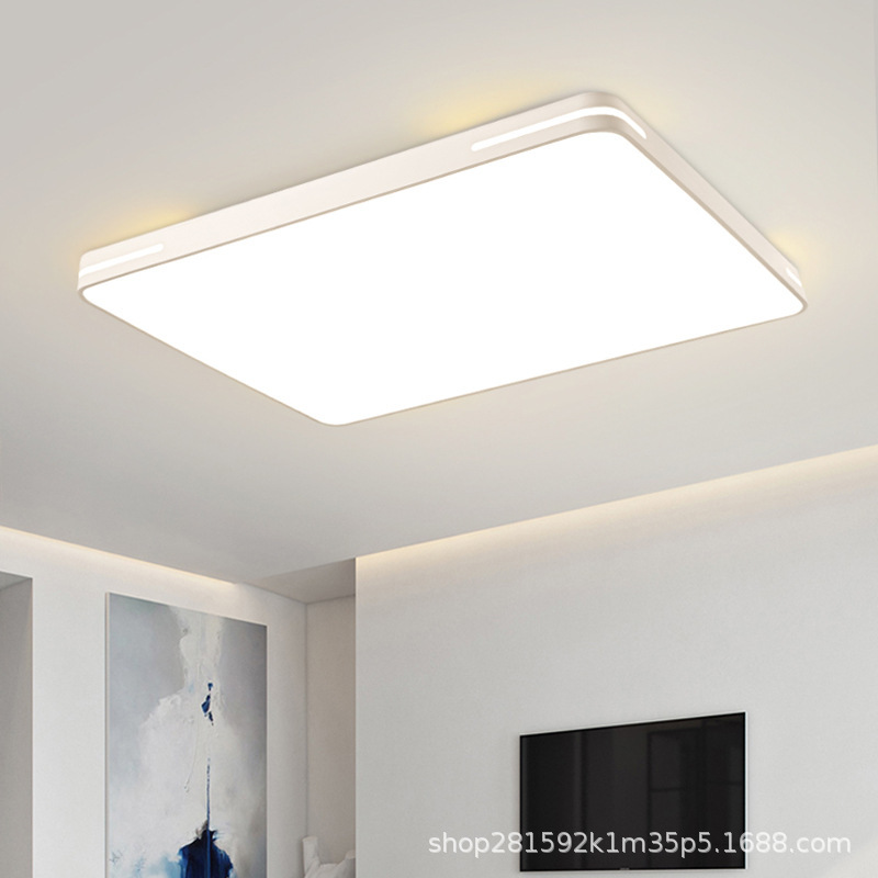 Picture of Ceiling Light Led Ultra-thin Full Spectrum Bedroom Light Super Bright Household Simple Modern Kitchen Study Balcony Living Room