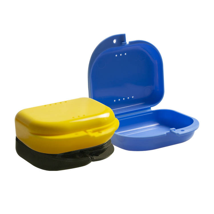 Picture of Dental Denture Box Tooth Storage Box Carrying Holder Box Size Open Tooth Storage Box Molar Set Box Corrector Box